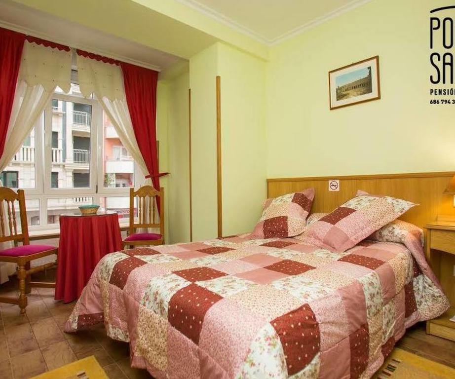 Hostal Ponte Dos Santos Ribadeo Exteriör bild
