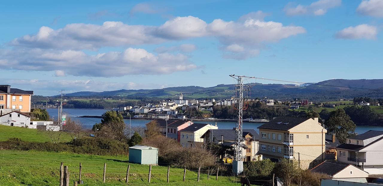 Hostal Ponte Dos Santos Ribadeo Exteriör bild